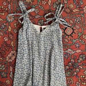 Zara floral flowy dress size medium